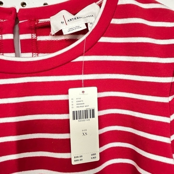Anthropologie Nautical Stripe Top - Picture 4 of 5